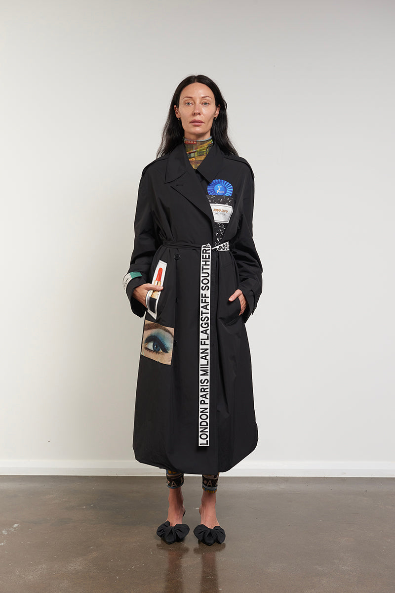 Verner Judy Trench // Black