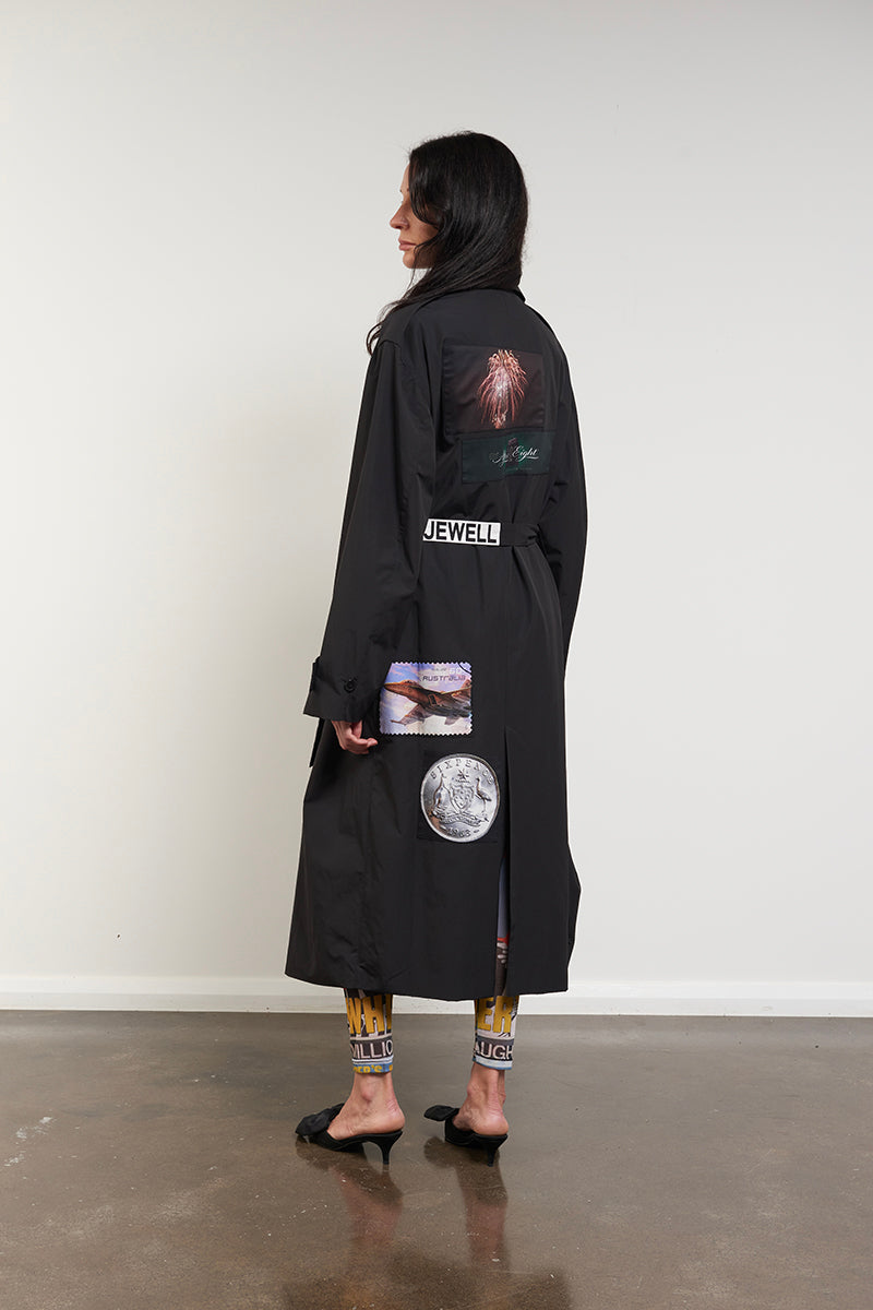 Verner Judy Trench // Black
