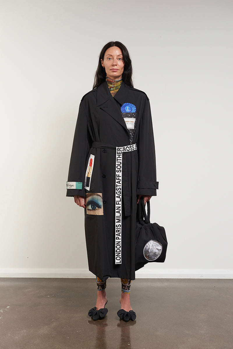 Verner Judy Trench // Black