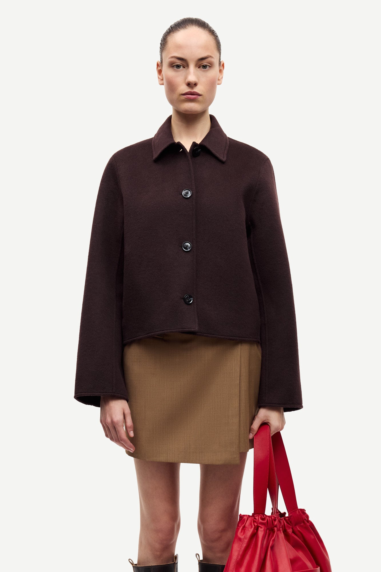 Samsøe Samsøe Saholly Jacket // Black Coffee