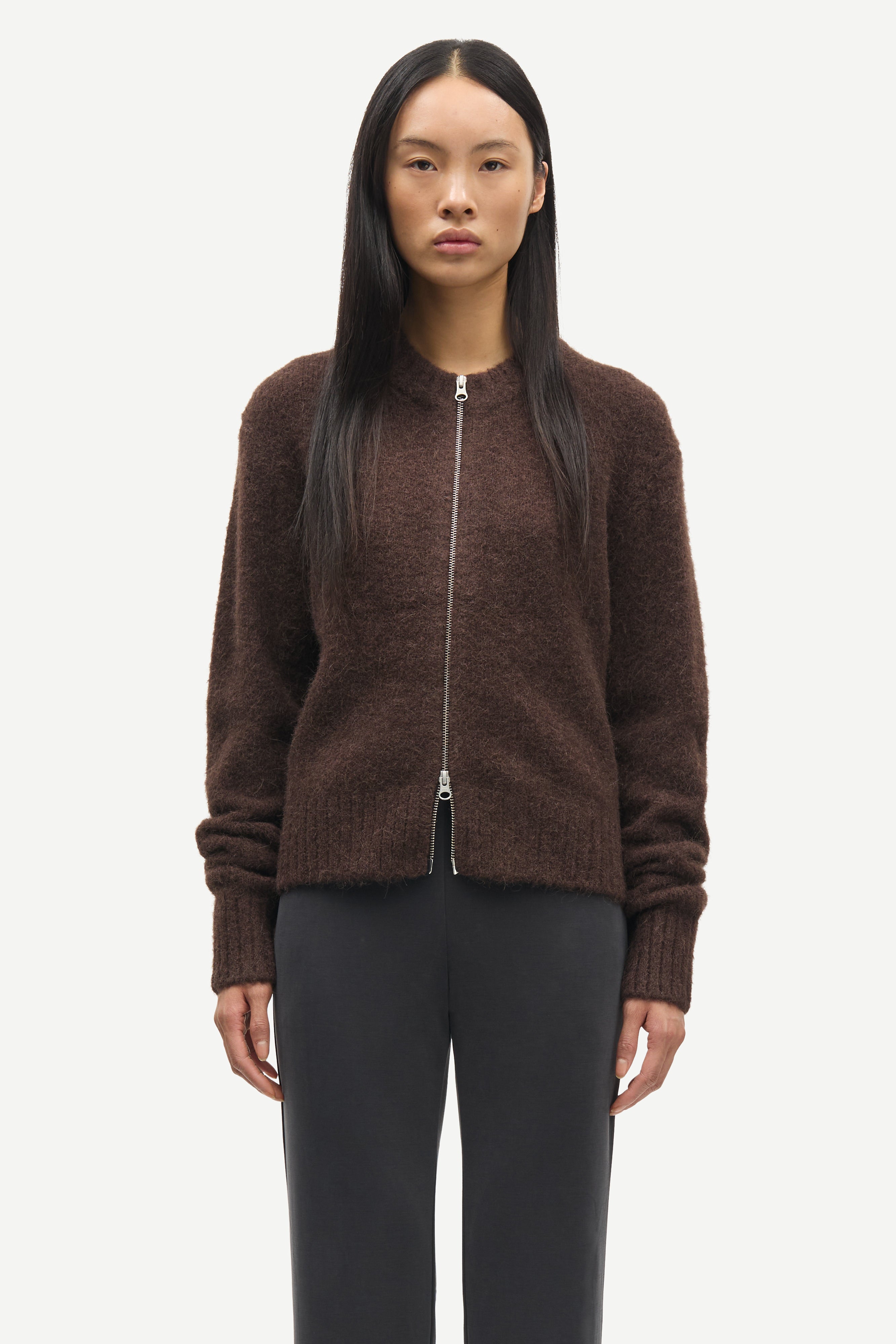 Samsøe Samsøe Sajeanine Cardigan // Black Coffee