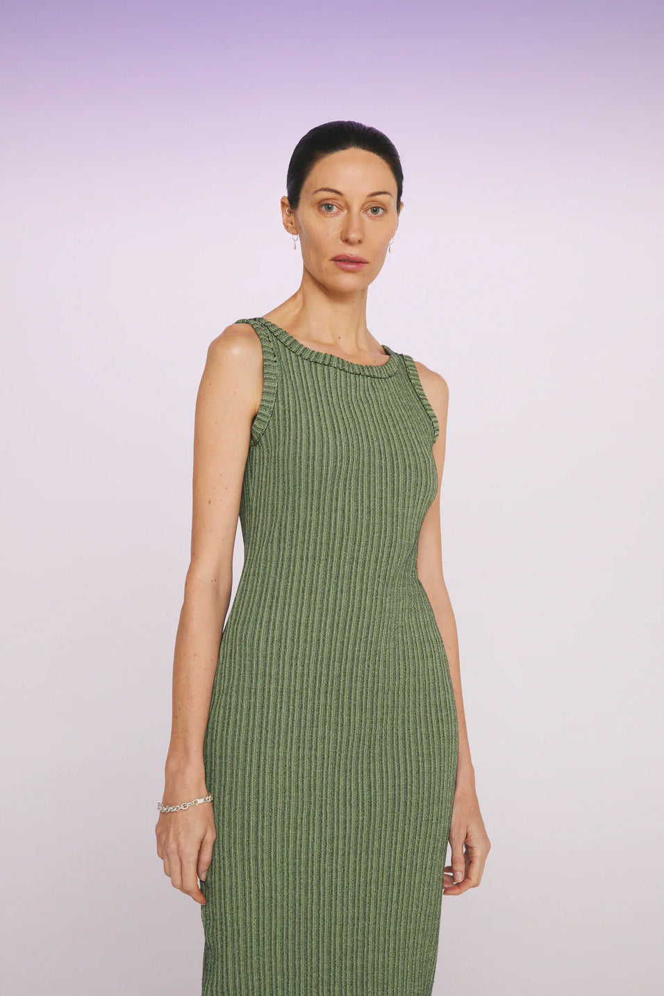 PV Vision Reversible Dress // Static Green