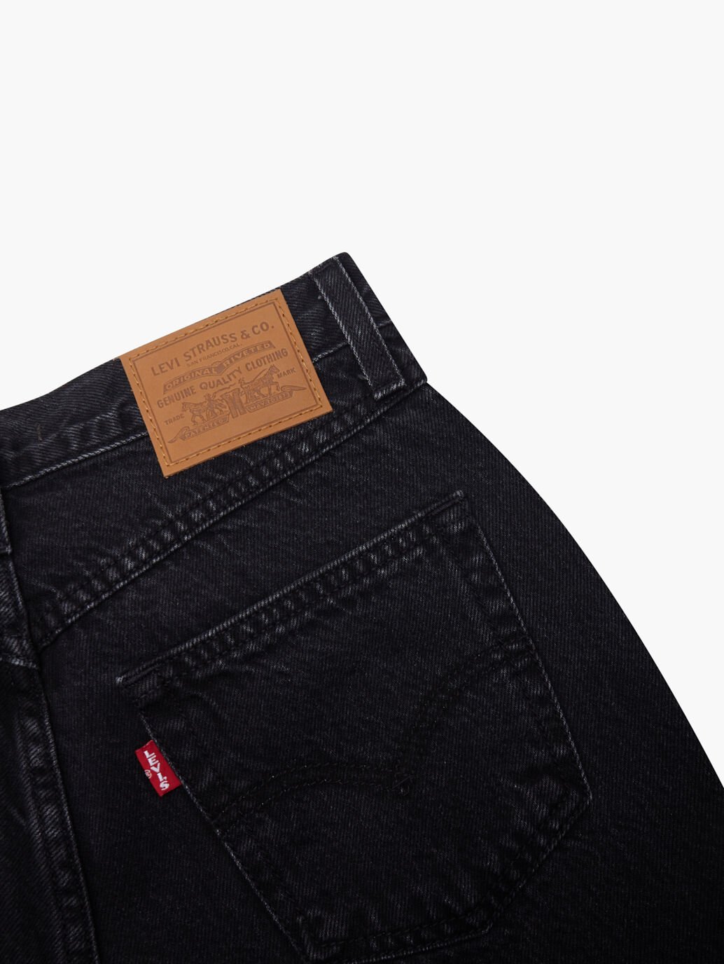 Levis 80s Mom Jean // Black Stonewash