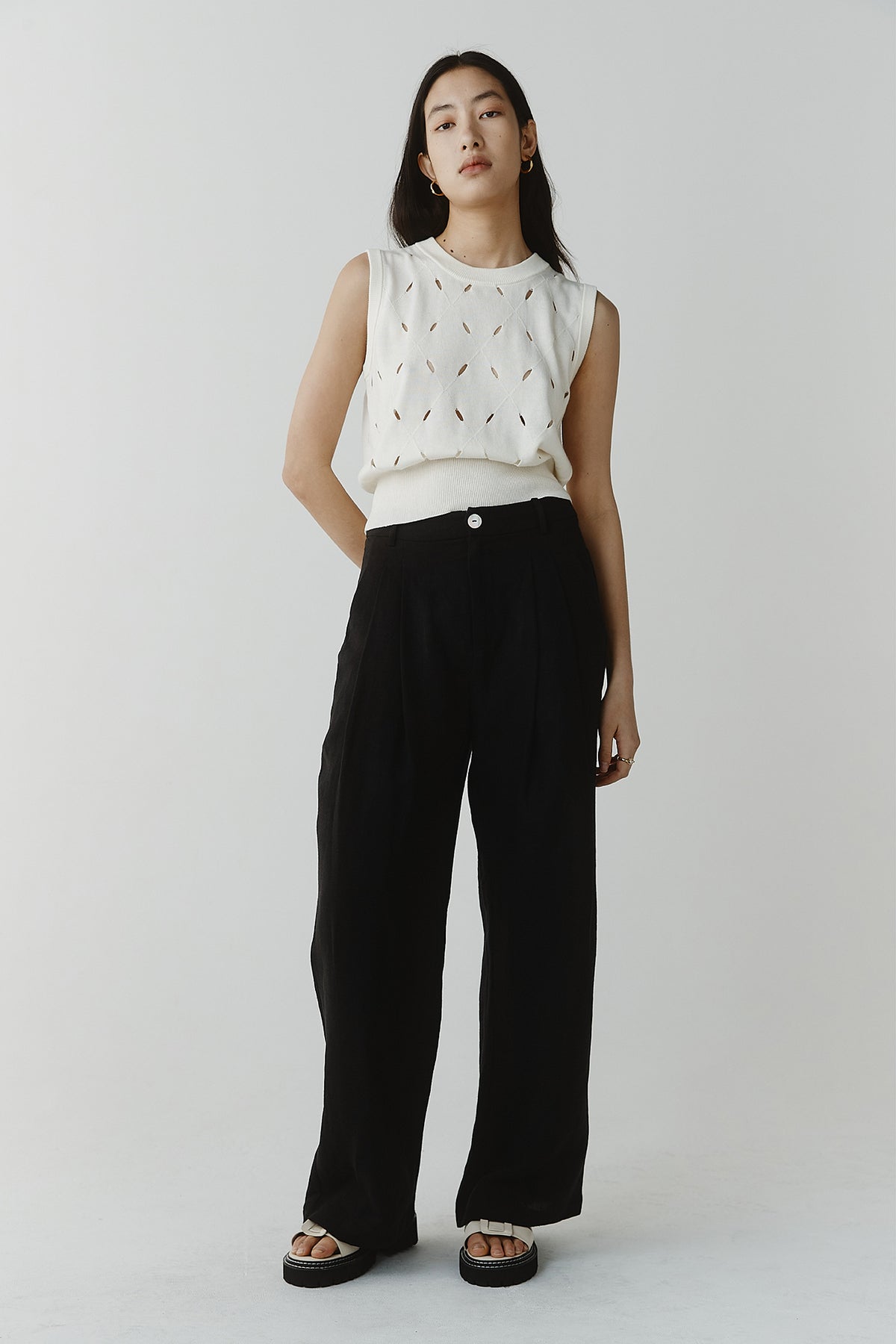 Marle Galla Vest // Rice