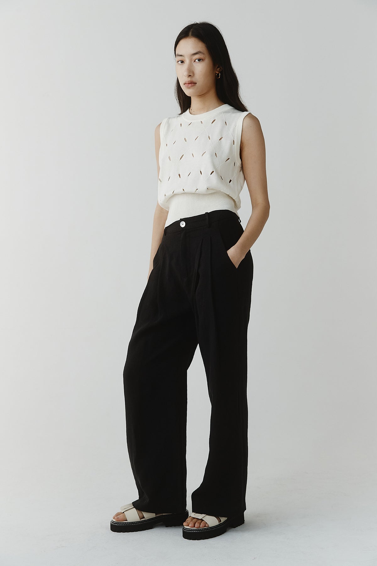 Marle Galla Vest // Rice