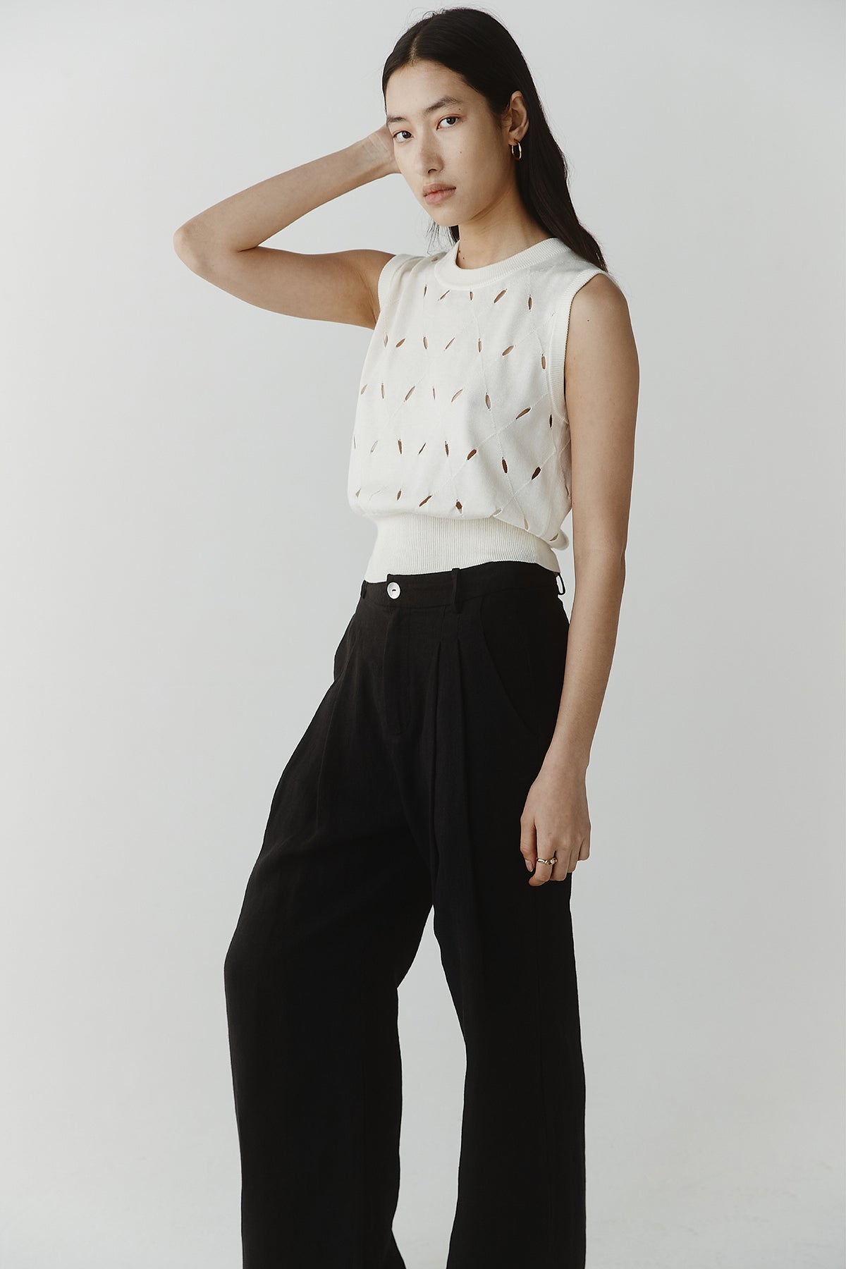 Marle Galla Vest // Rice