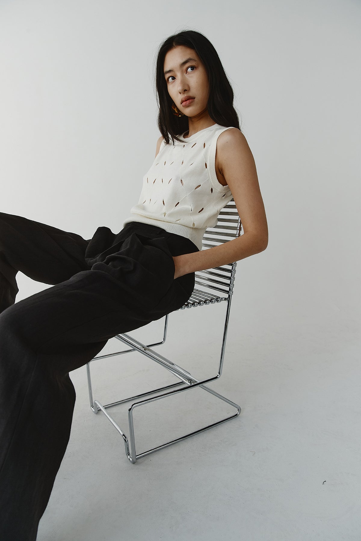 Marle Galla Vest // Rice