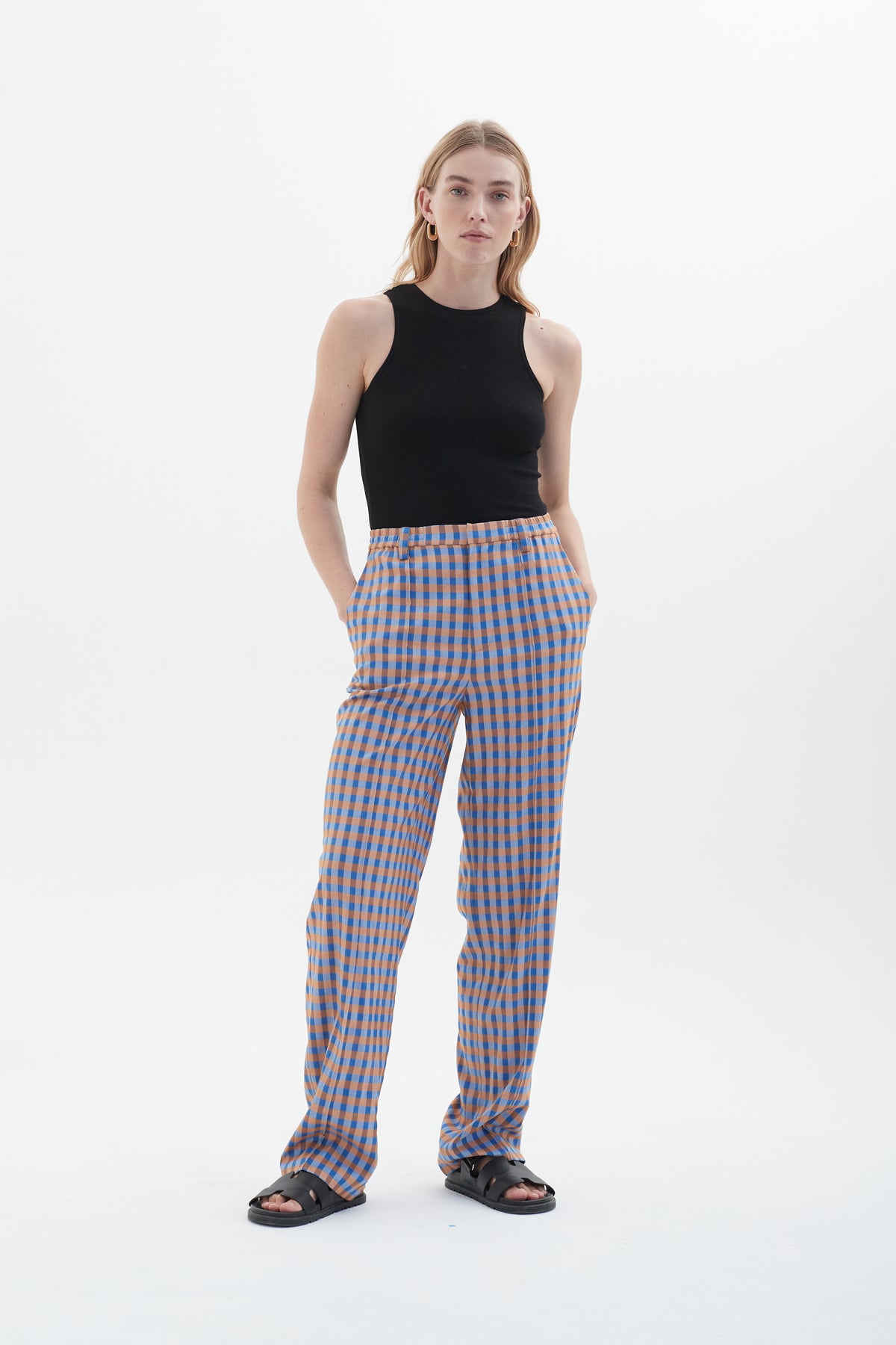 Blanca Sandra Pants // Blue, Orange
