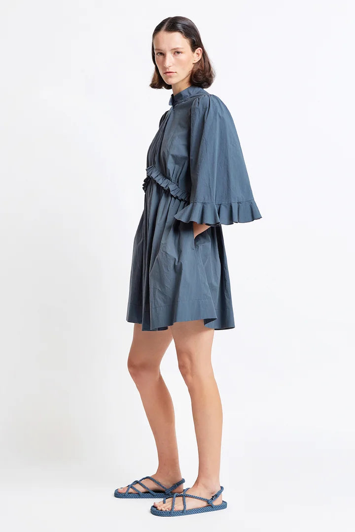Karen Walker Blossom Dress // Asphalt