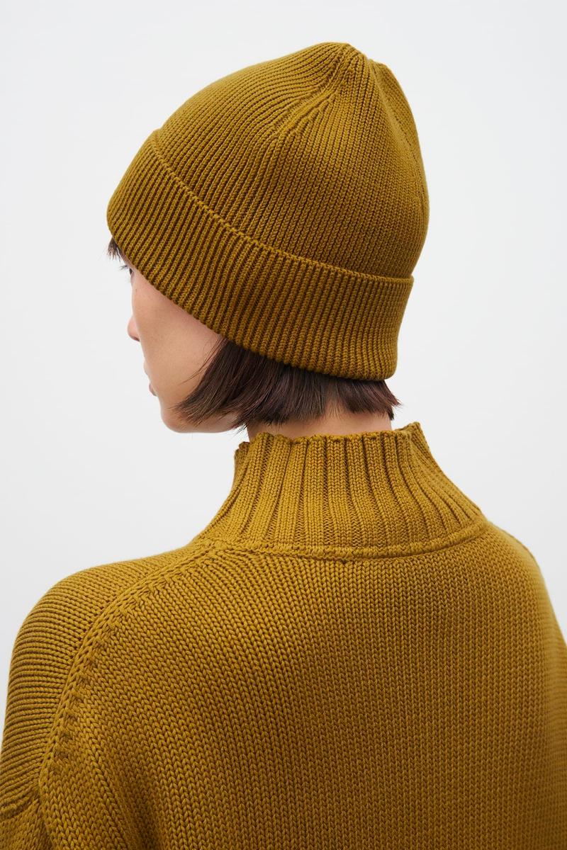 Kowtow Beanie // Chartreuse