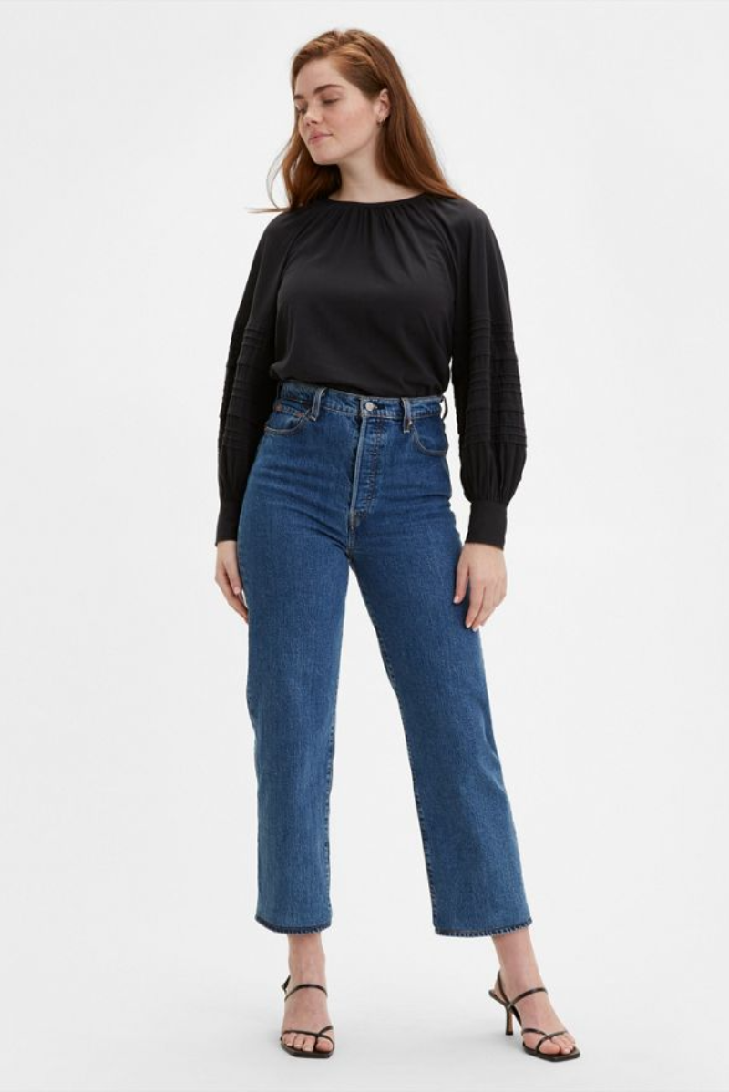 Levis Ribcage Straight Ankle // Georgie