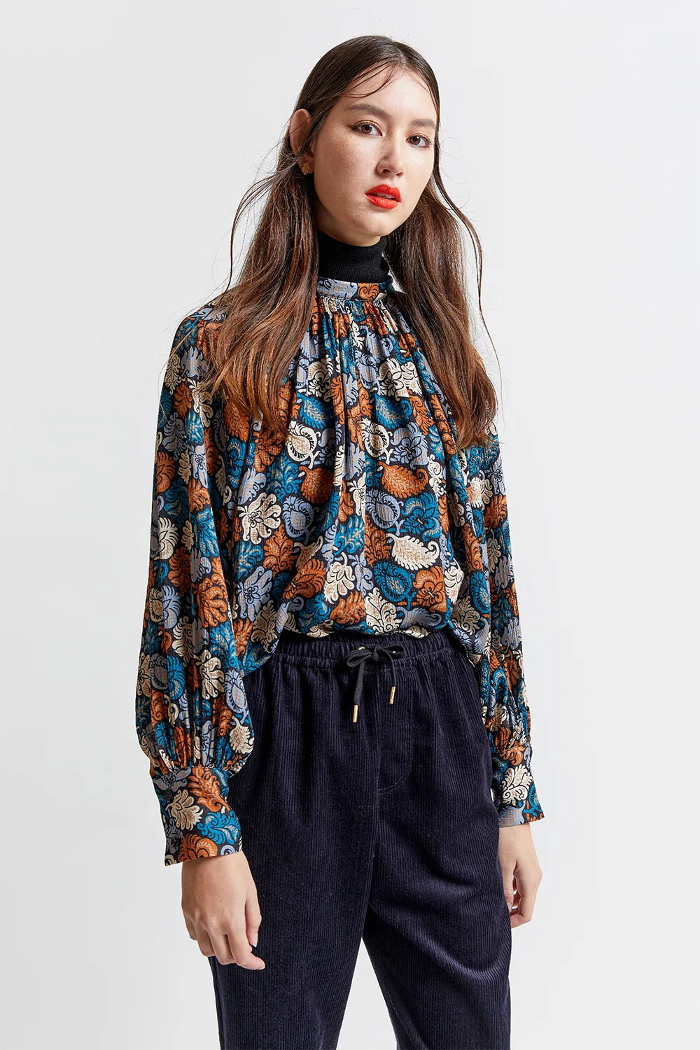 Karen Walker Harvest Top //Jewel Multi