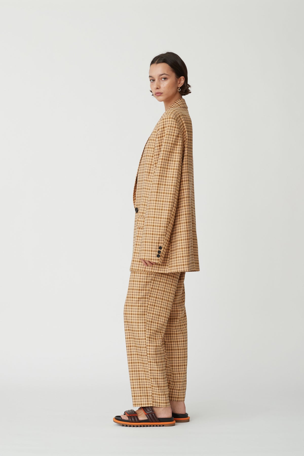 Blanca Jamie Pants // Tan & Mustard