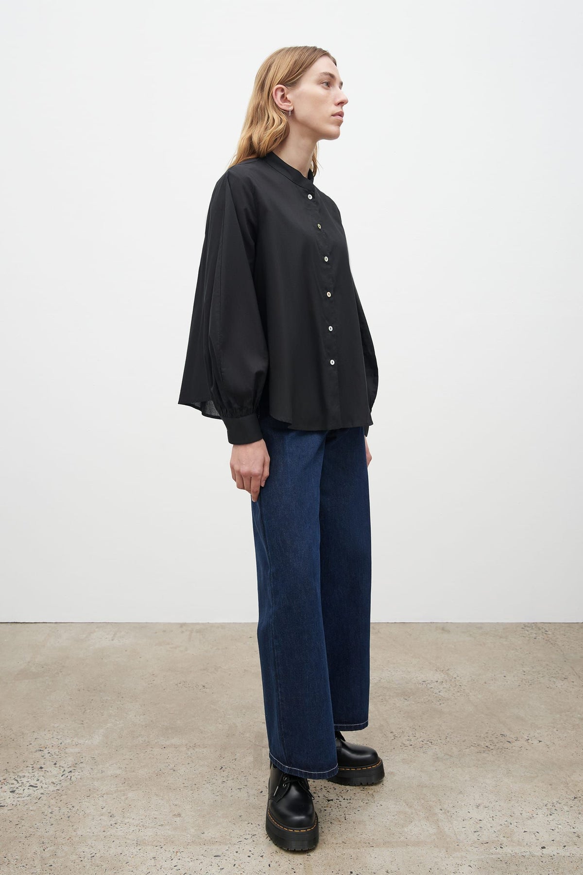 Kowtow Marlowe Blouse // Black