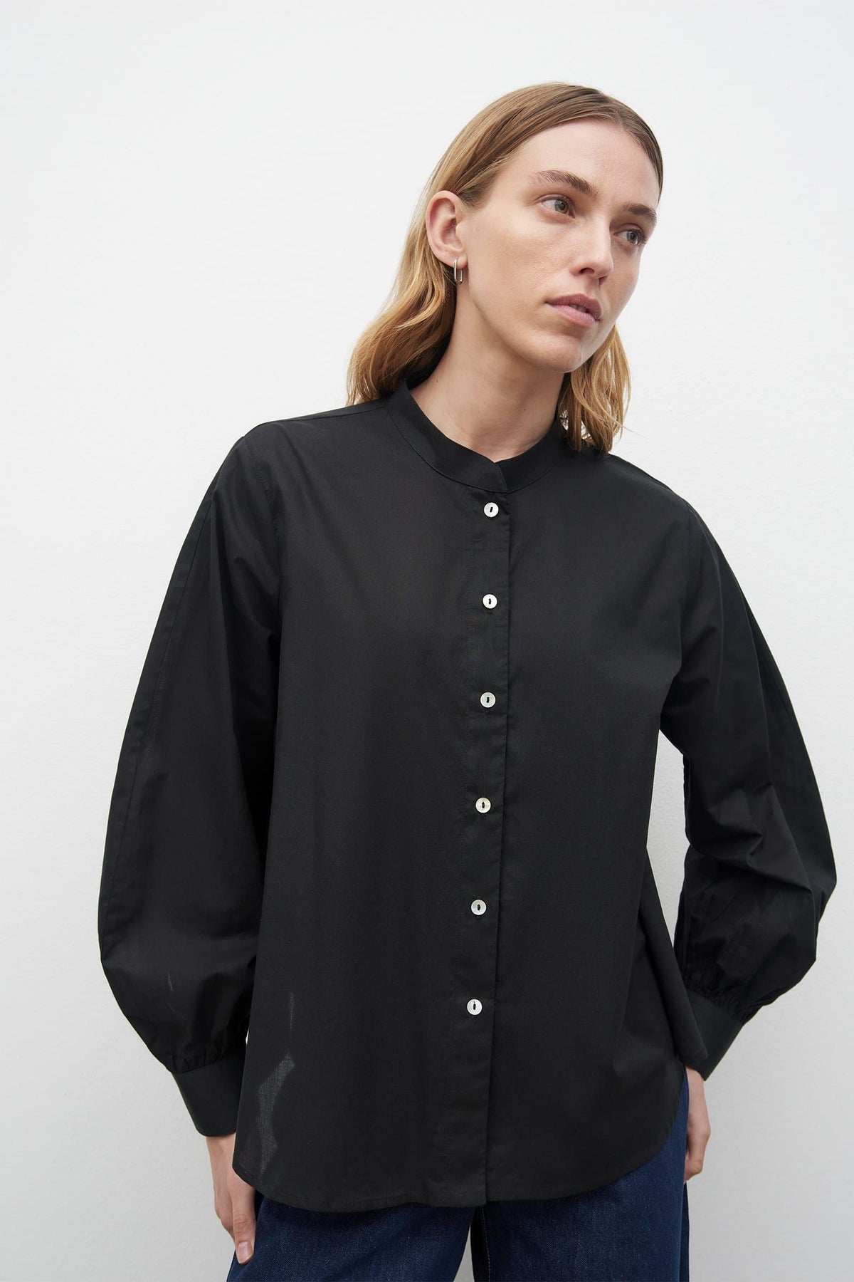 Kowtow Marlowe Blouse // Black