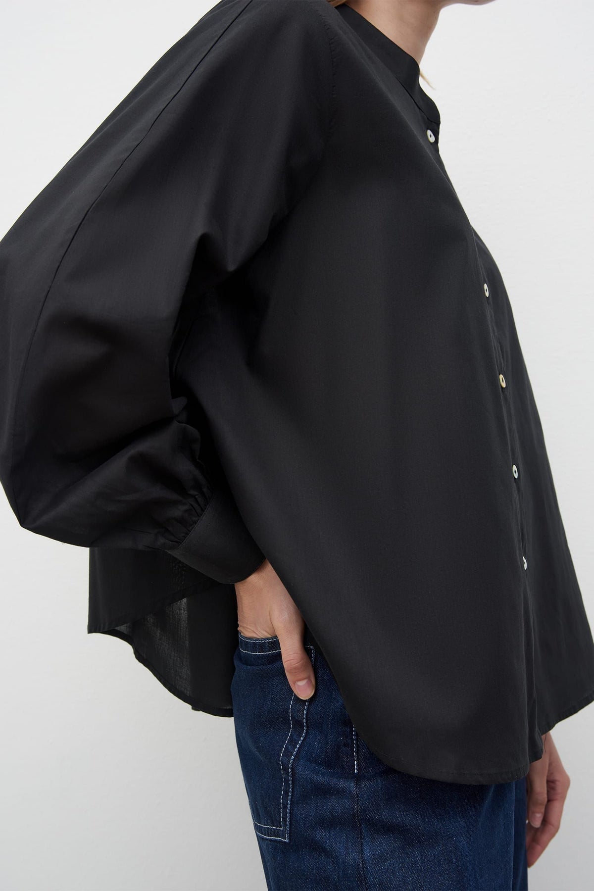 Kowtow Marlowe Blouse // Black