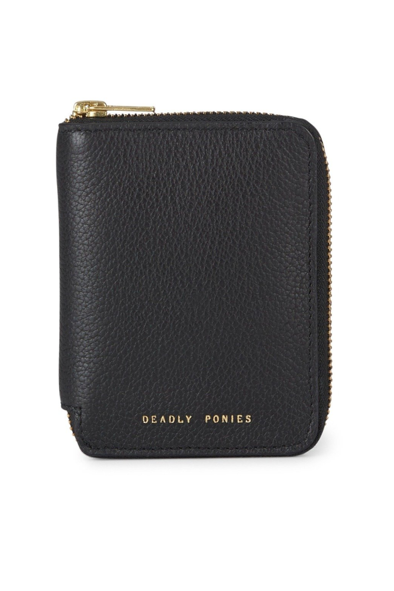 Deadly Ponies Mr Mini Wallet // Black