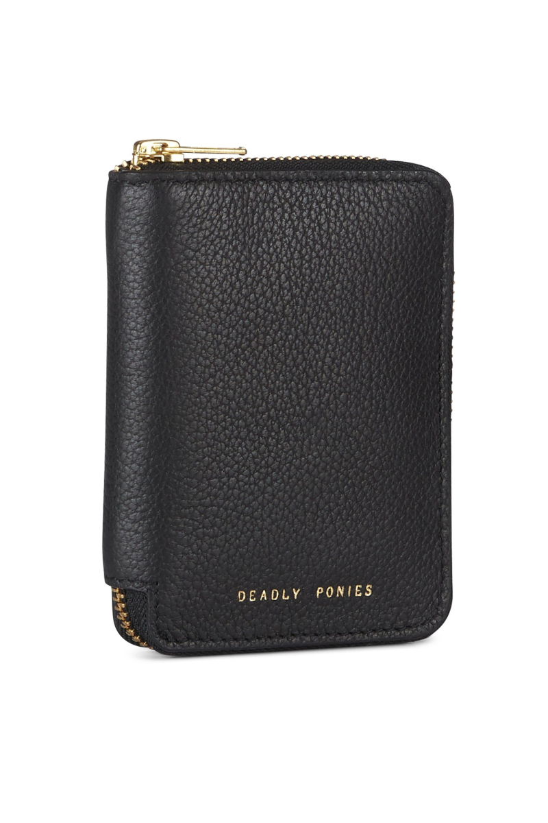 Deadly Ponies Mr Mini Wallet // Black