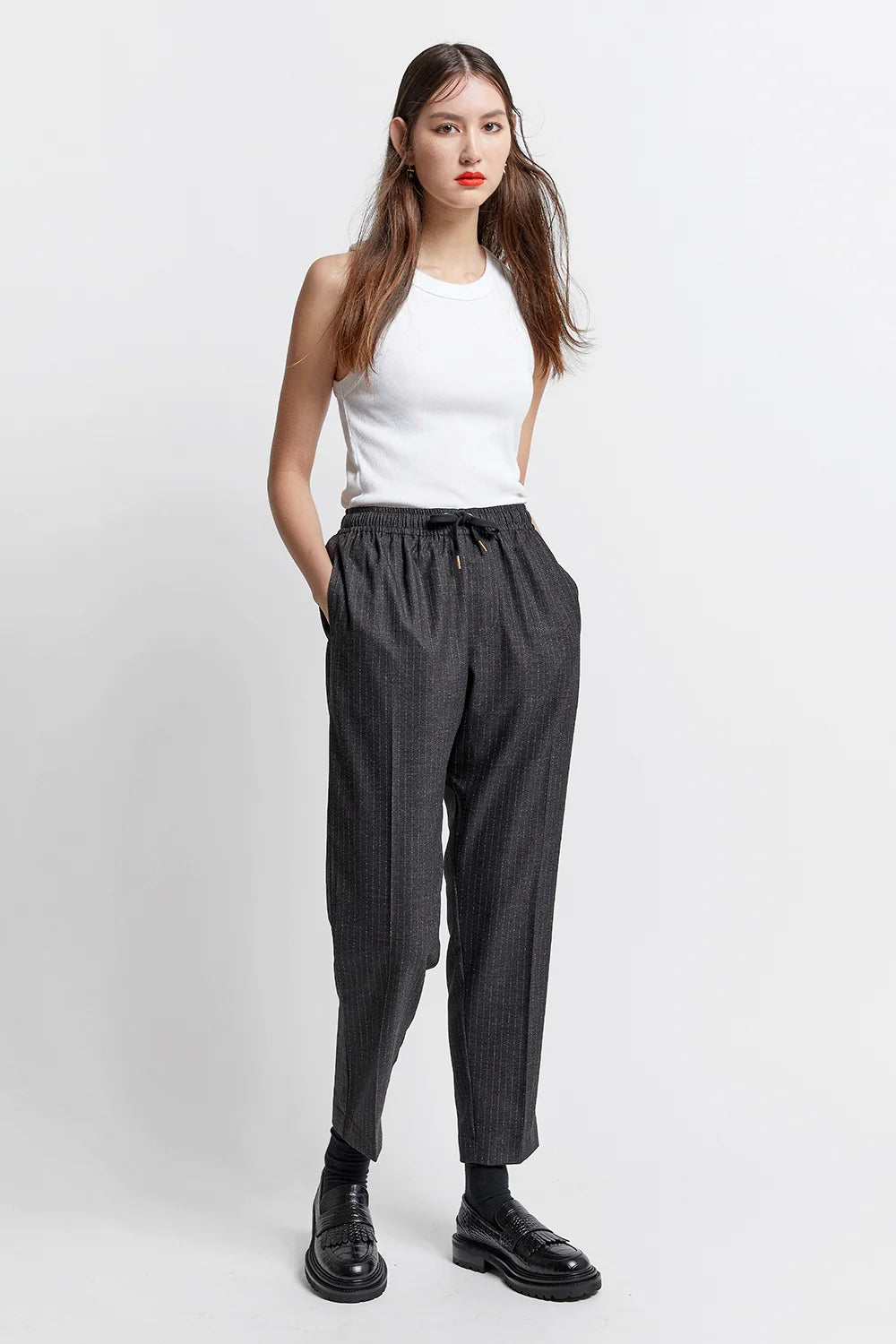 Karen Walker Nico Trousers // Charcoal