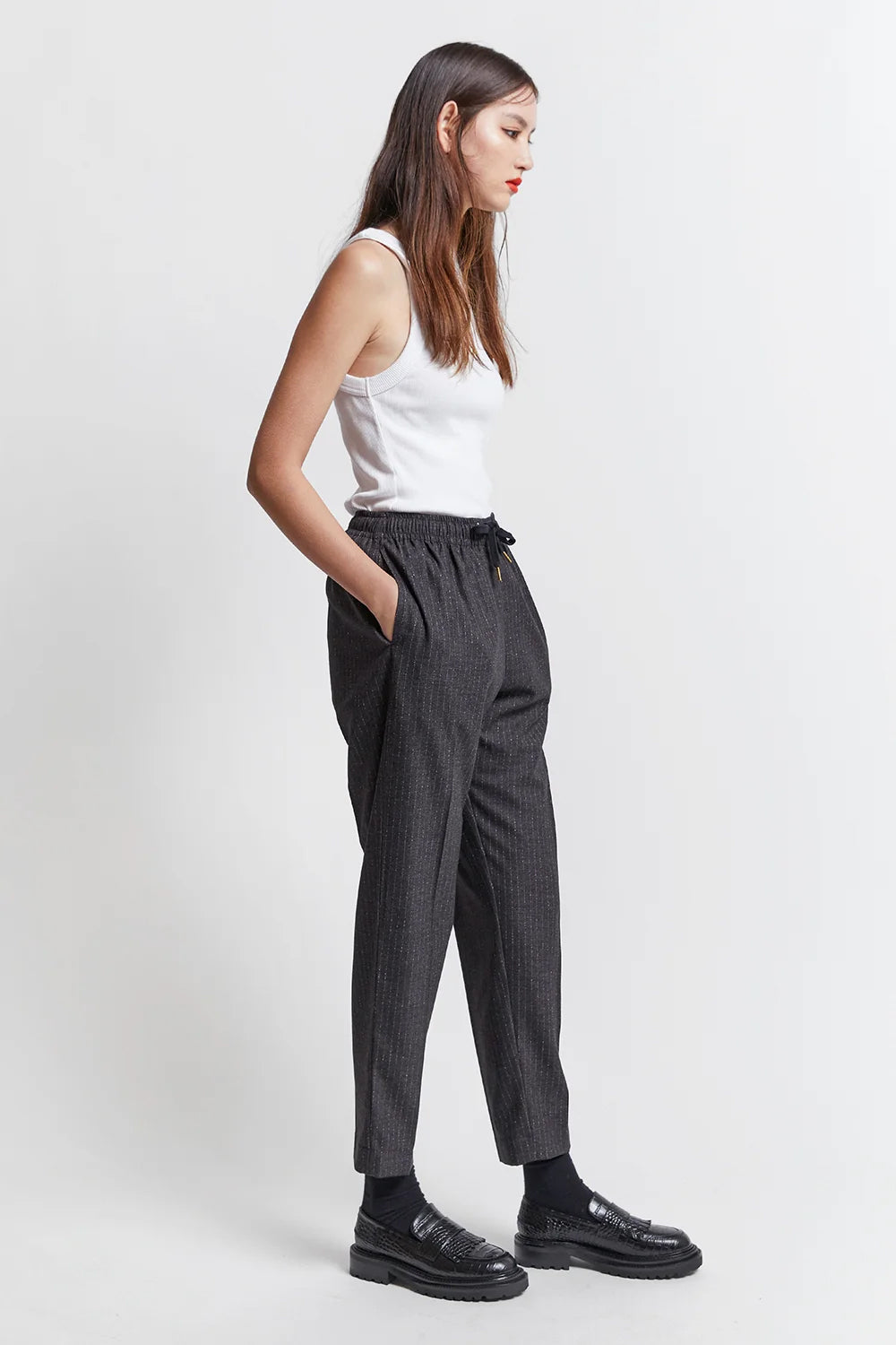 Karen Walker Nico Trousers // Charcoal
