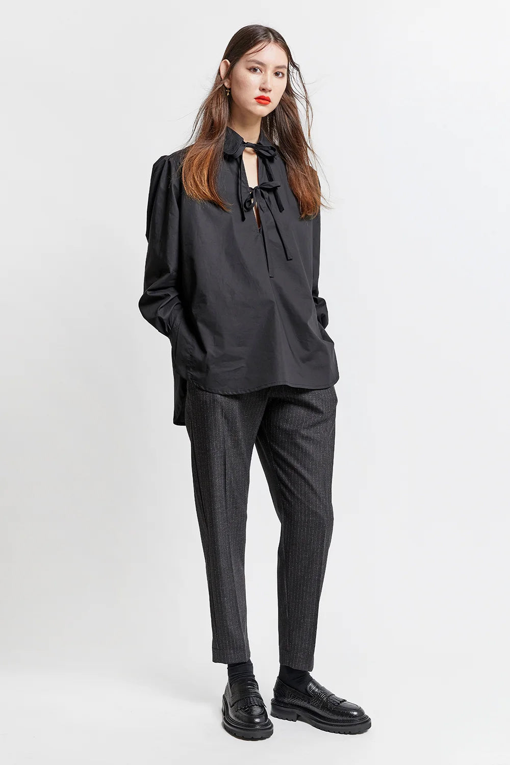Karen Walker Nico Trousers // Charcoal