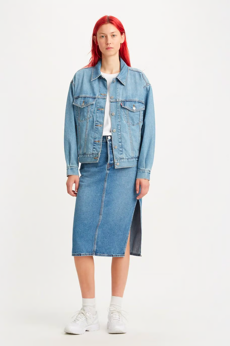 Levi's Side Spilt Skirt // Artist Divided