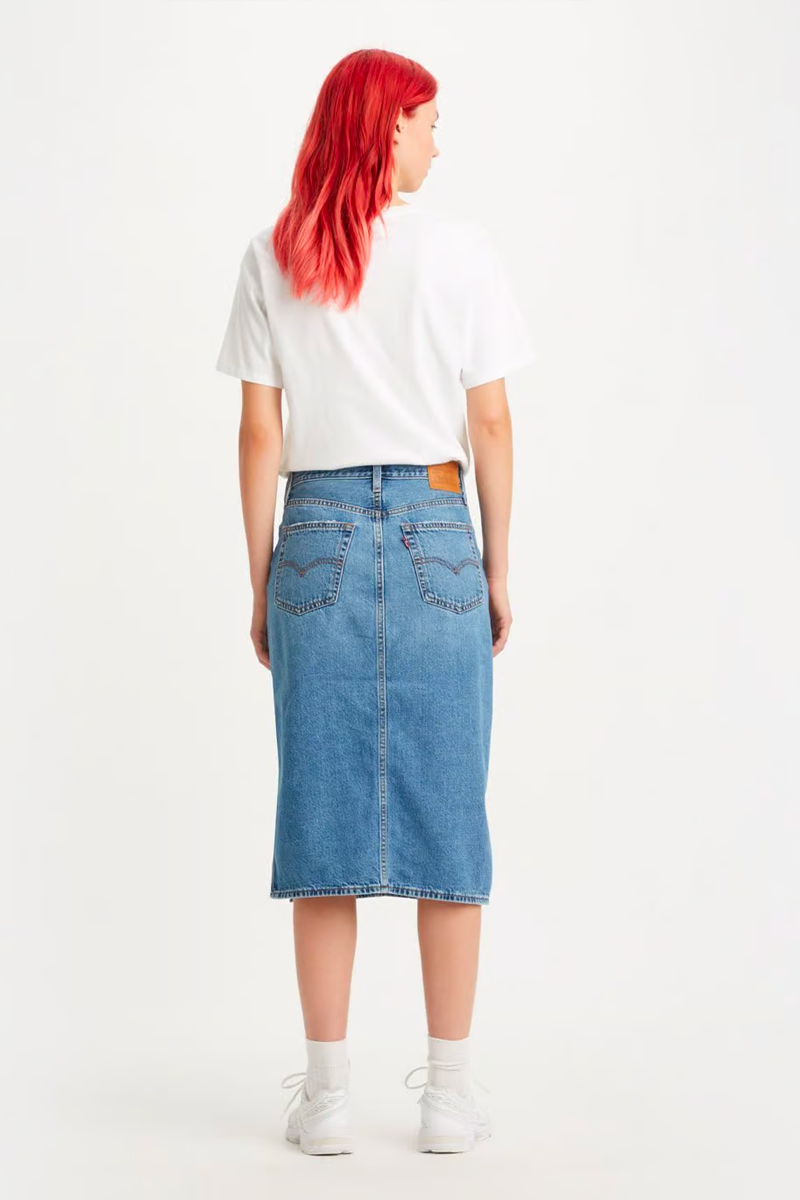 Levi's Side Spilt Skirt // Artist Divided