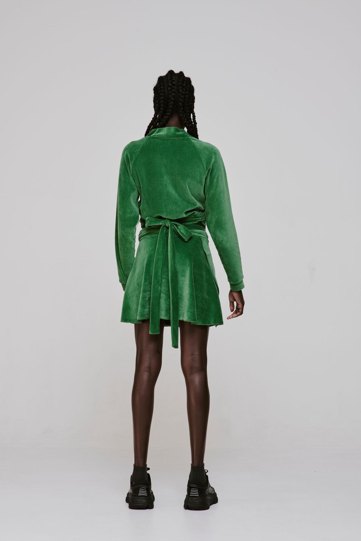 PV Repertoire Wrap Skirt // Emerald