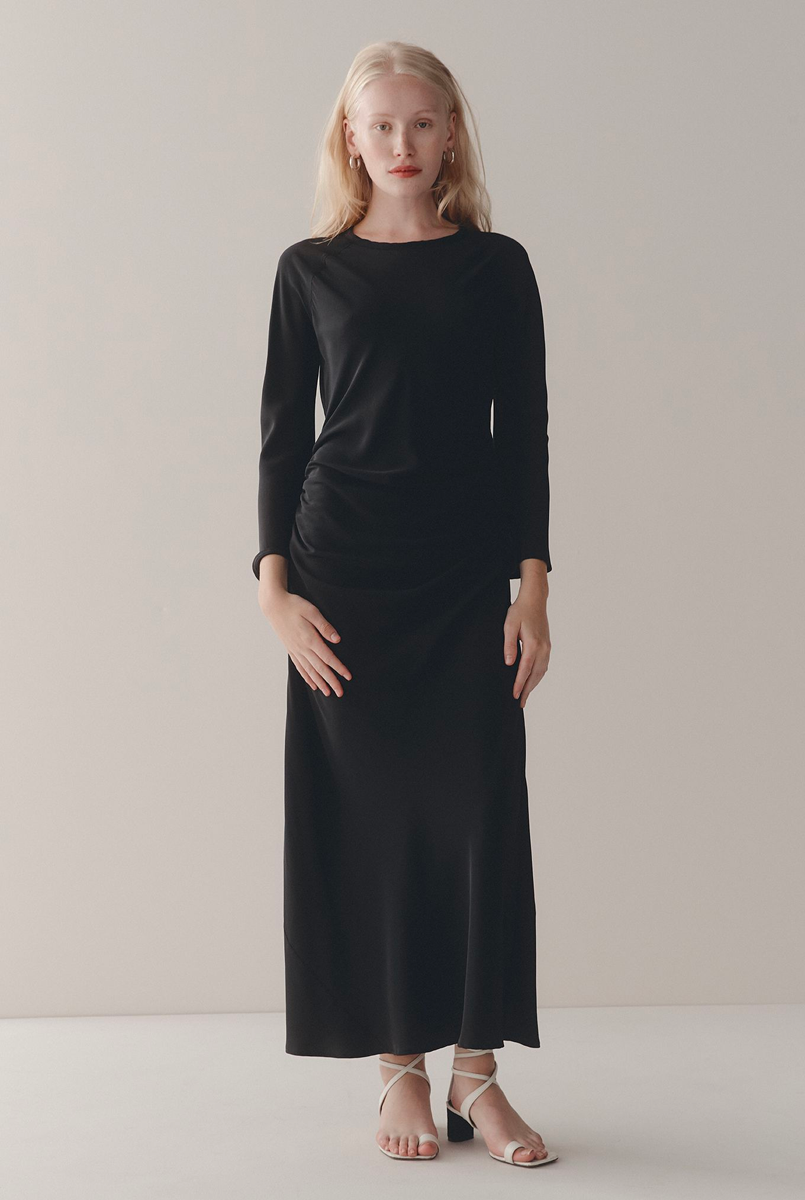 Marle Yoshie Dress // Black