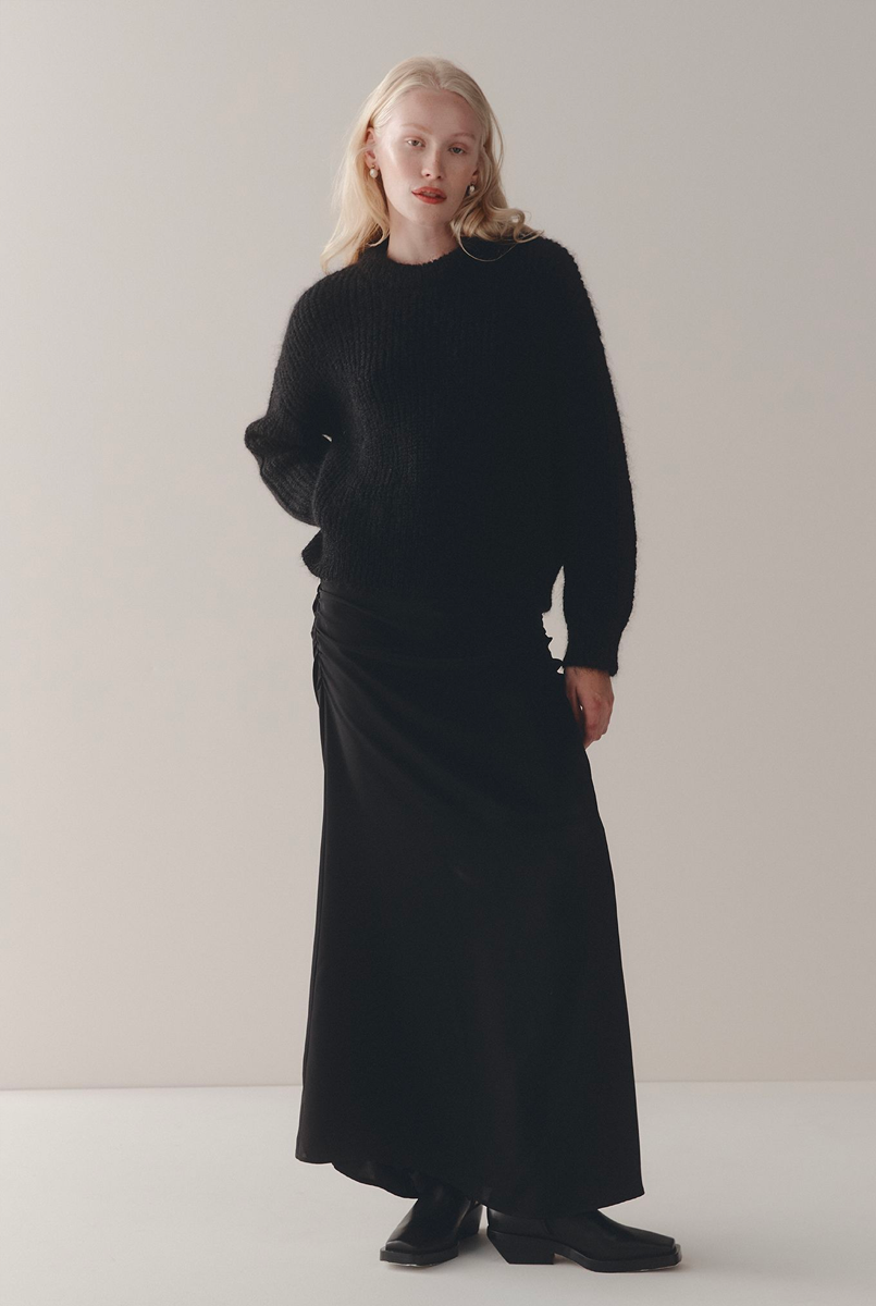 Marle Yoshie Dress // Black